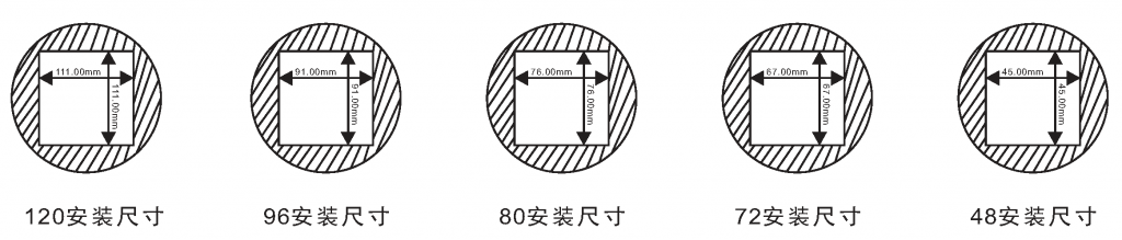 JF400B 三相电压表